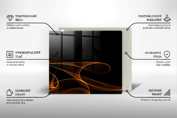 Deska kuchenna Abstrakcyjne linie