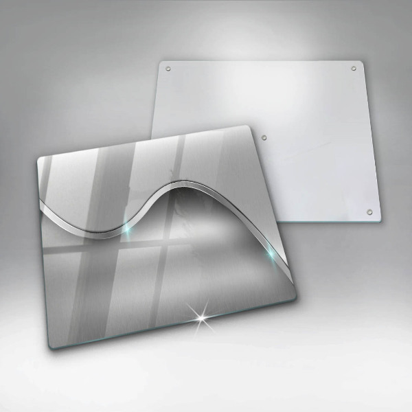 Deska kuchenna Metalowa abstrakcja