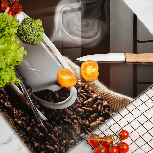 Deska kuchenna Kawa i filiżanka