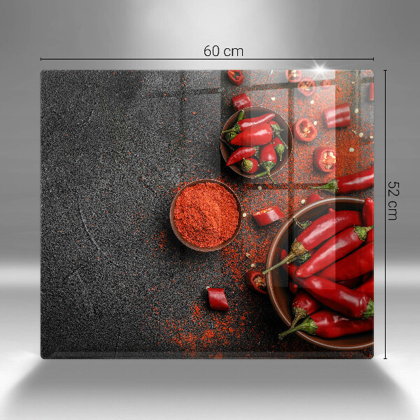 Deska kuchenna Czerwone chili papryki