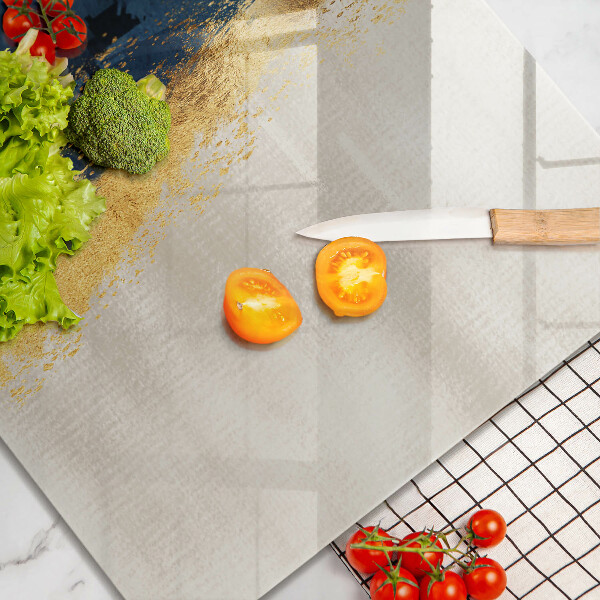 Deska kuchenna Abstrakcja złoto