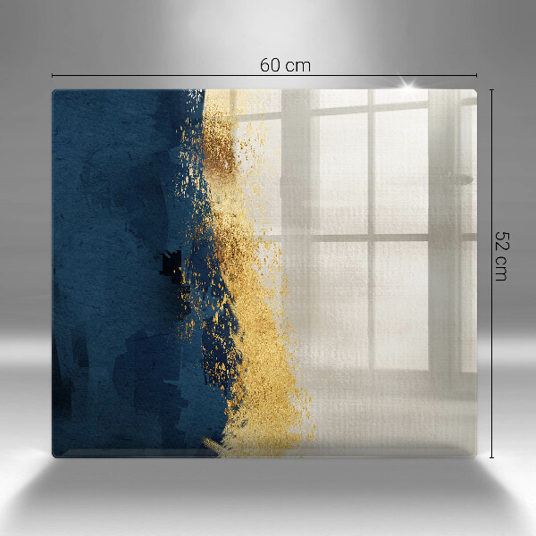 Deska kuchenna Abstrakcja złoto