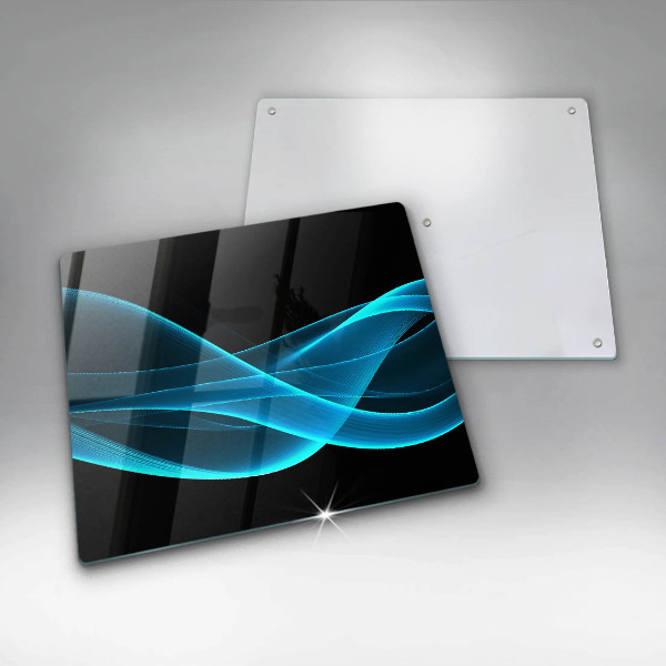 Deska kuchenna Niebieska abstrakcja