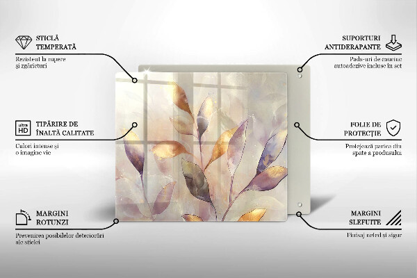 Deska kuchenna Malowane boho liście