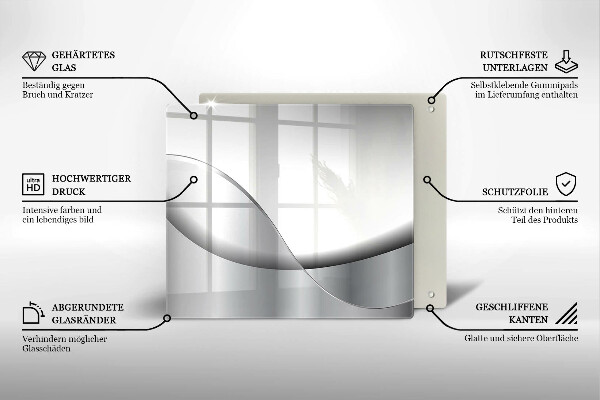 Deska kuchenna Abstrakcja linie design