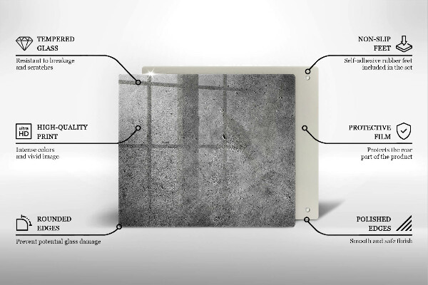 Deska kuchenna Beton kamień tekstura
