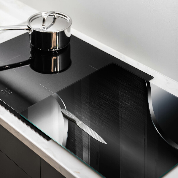 Deska kuchenna Metalowa abstrakcja