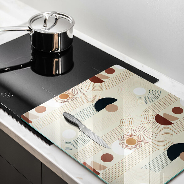 Deska kuchenna Geometria boho kształty