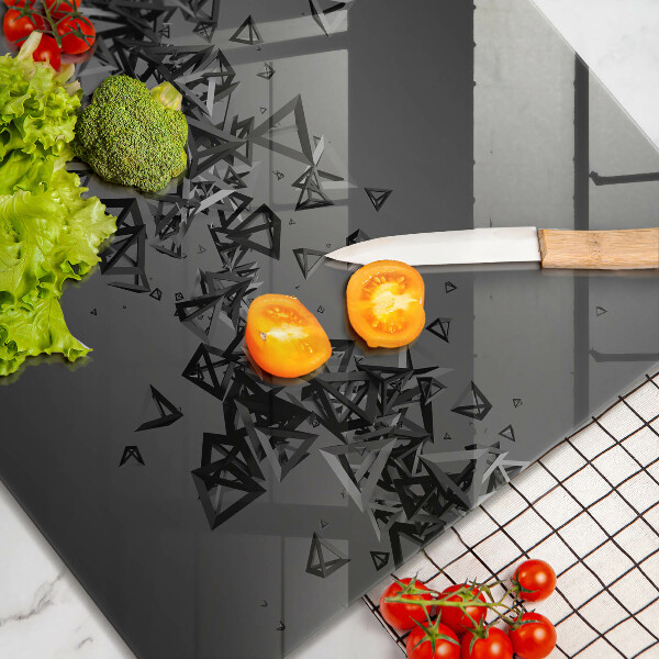 Deska kuchenna Abstrakcja kształty 3D