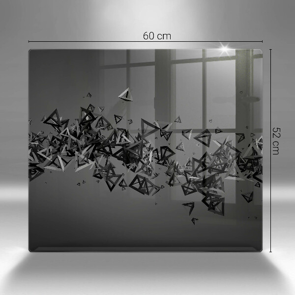 Deska kuchenna Abstrakcja kształty 3D