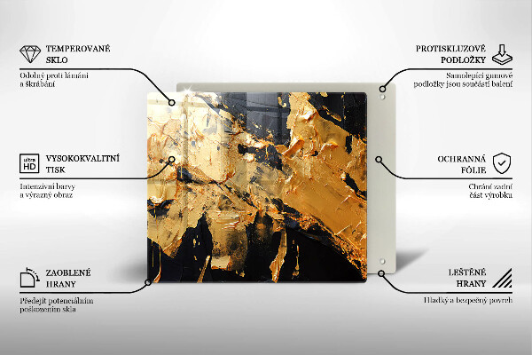 Deska do krojenia Elegancka tekstura farby