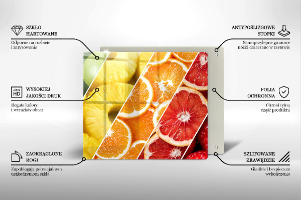 Deska do krojenia Kolorowe owoce