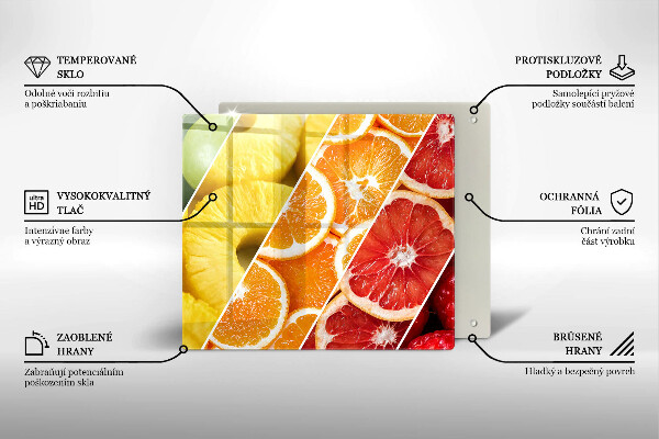 Deska do krojenia Kolorowe owoce