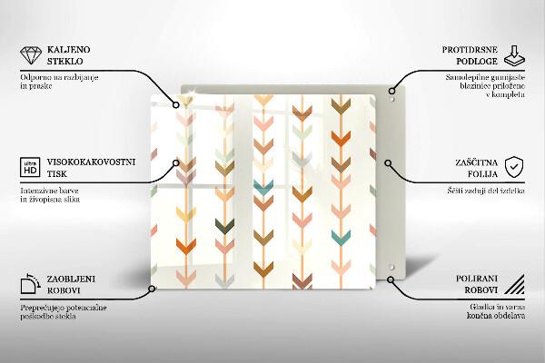 Deska do krojenia Elementy geometryczne