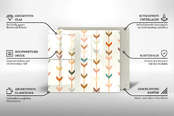 Deska do krojenia Elementy geometryczne