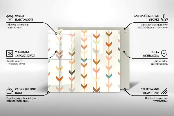 Deska do krojenia Elementy geometryczne