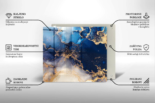 Deska do krojenia Marmurowa abstrakcja