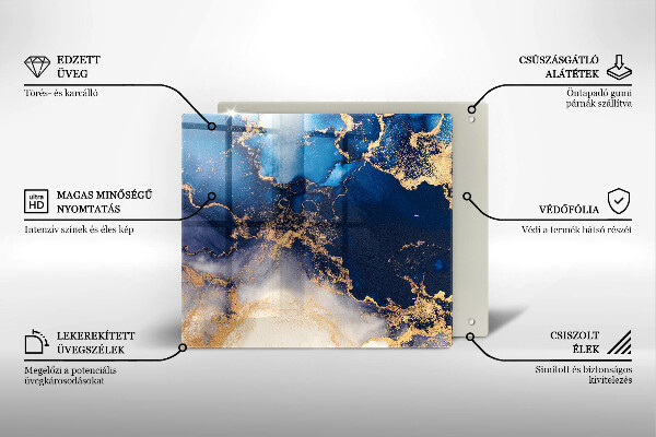 Deska do krojenia Marmurowa abstrakcja