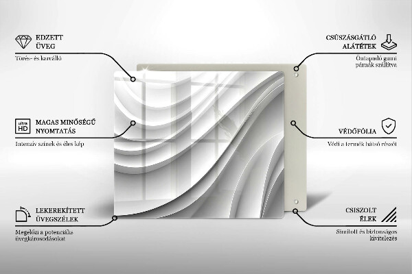 Deska do krojenia Linie geometryczne