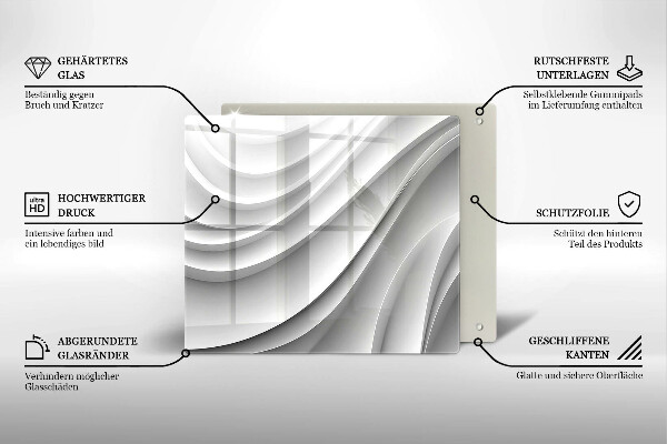 Deska do krojenia Linie geometryczne