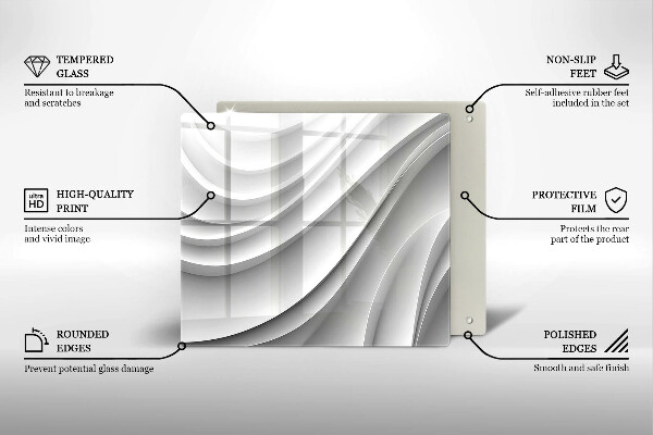 Deska do krojenia Linie geometryczne