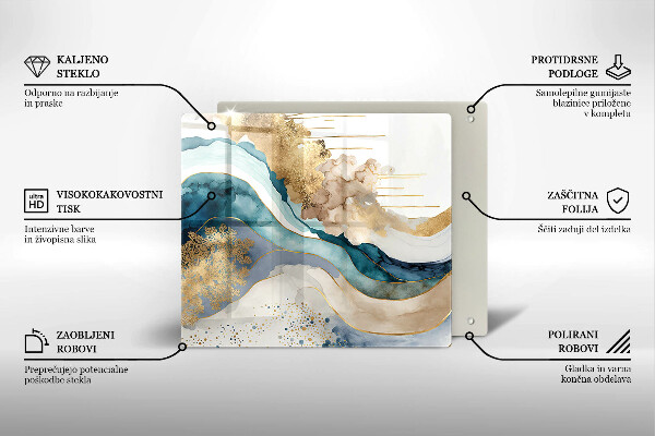 Deska do krojenia Kolorowy marmur