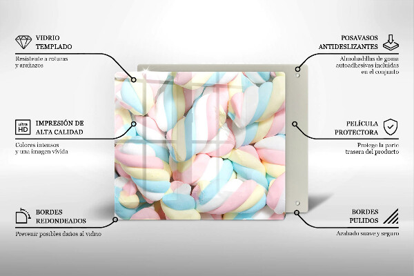 Deska do krojenia Kolorowe pianki