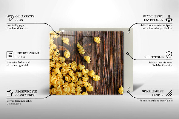 Deska do krojenia Makaron na stole