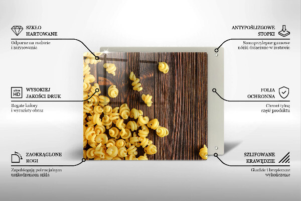 Deska do krojenia Makaron na stole