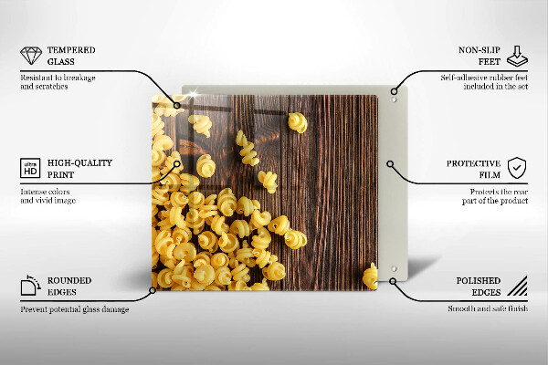 Deska do krojenia Makaron na stole