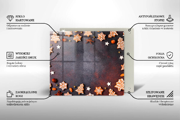 Deska do krojenia Pierniczki świąteczne