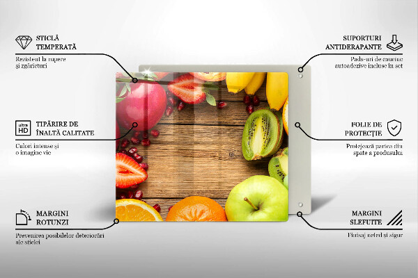 Deska do krojenia Świeże owoce