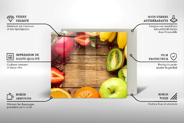 Deska do krojenia Świeże owoce