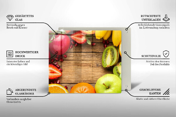 Deska do krojenia Świeże owoce