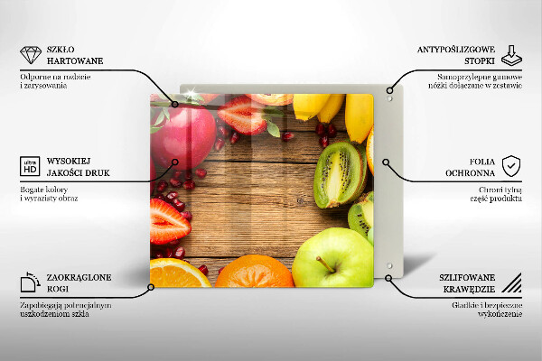 Deska do krojenia Świeże owoce
