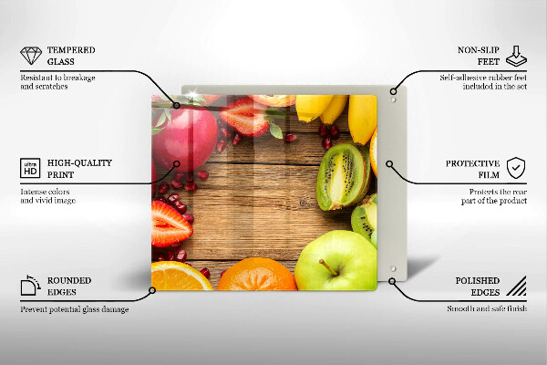 Deska do krojenia Świeże owoce