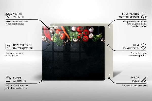 Deska do krojenia Kolorowe warzywa