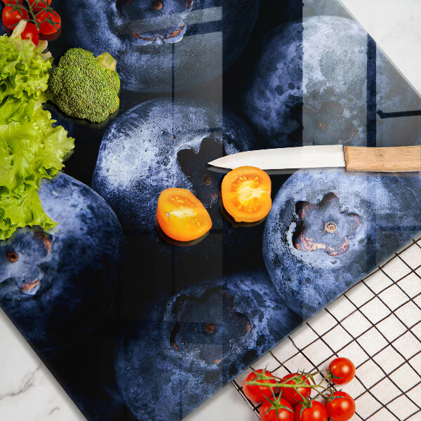 Deska do krojenia Zbliżenie na jagody