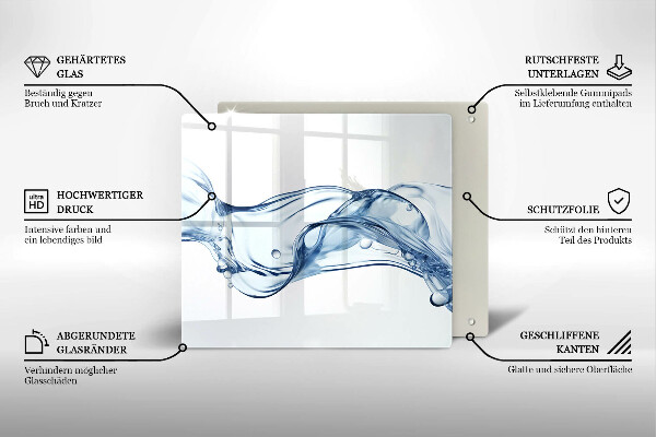 Deska do krojenia Krystaliczna woda