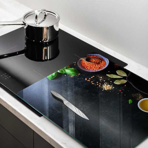 Deska do krojenia Miseczki z przyprawami