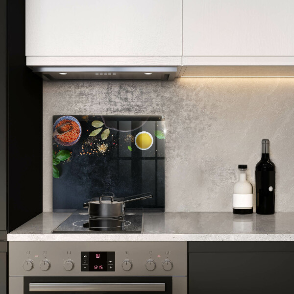 Deska do krojenia Miseczki z przyprawami