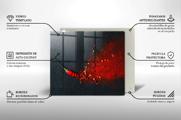 Deska kuchenna Papryka chili