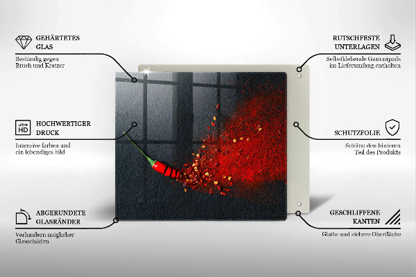 Deska kuchenna Papryka chili