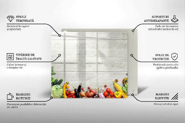 Deska kuchenna Warzywa na deskach