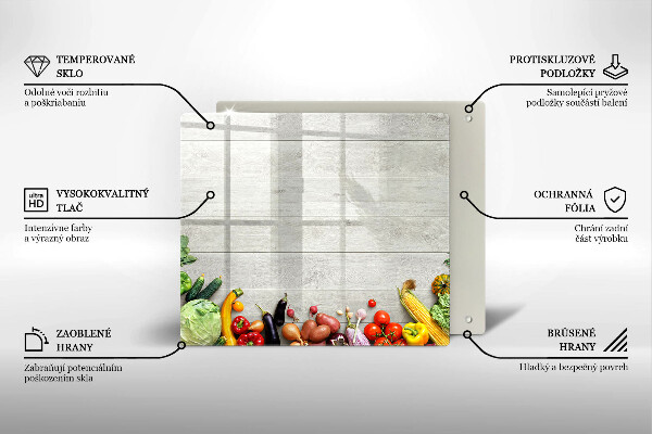 Deska kuchenna Warzywa na deskach