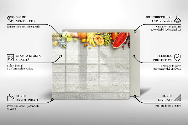 Deska kuchenna Owoce na deskach