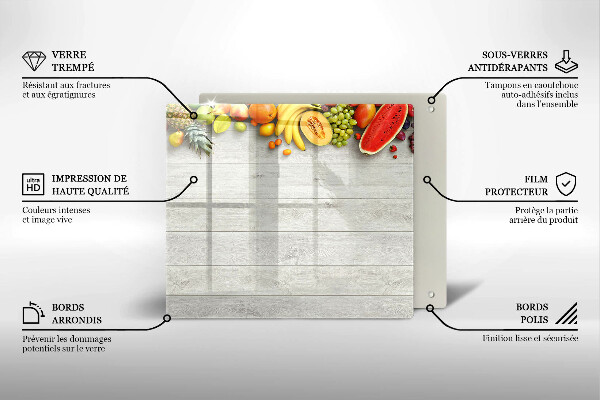 Deska kuchenna Owoce na deskach