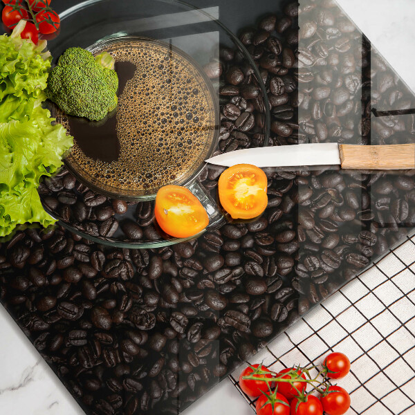 Deska kuchenna Kawa i ziarna