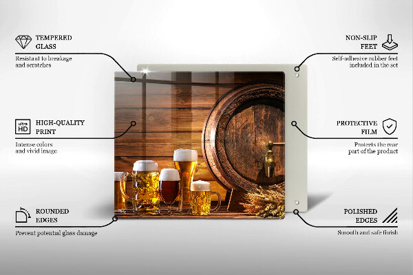 Deska kuchenna Beczka piwa