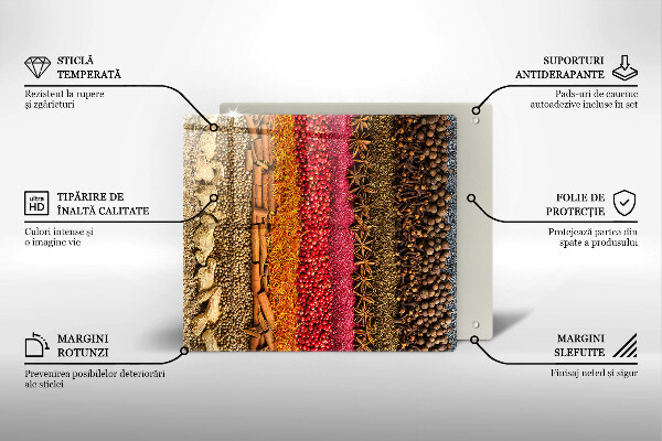 Deska kuchenna Kolorowe przyprawy